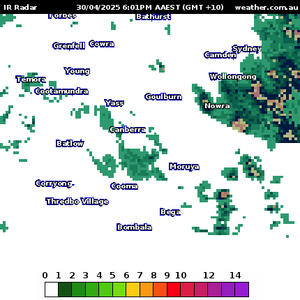 Canberra Radar