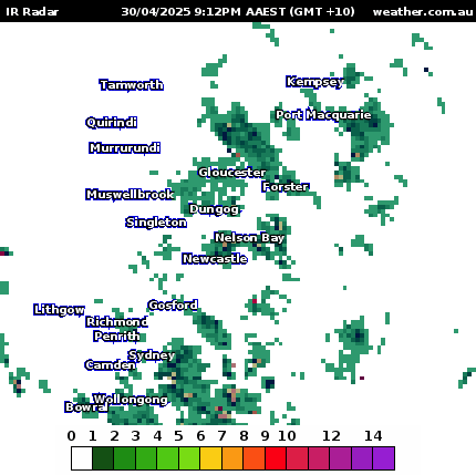 Newcastle Radar